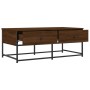 Mesa de centro madera de ingeniería roble marrón 100x51x40 cm by , Coffee table - Ref: Foro24-833974, Price: 62,16 €, Discoun...