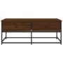 Mitteltisch aus braunem Eichenfurnierholz 100x51x40 cm von , Couchtisch - Ref: Foro24-833974, Preis: 62,16 €, Rabatt: %
