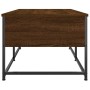 Mitteltisch aus braunem Eichenfurnierholz 100x51x40 cm von , Couchtisch - Ref: Foro24-833974, Preis: 62,16 €, Rabatt: %