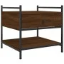 Mesa de centro madera de ingeniería marrón roble 50x50x50 cm de , Mesas de centro - Ref: Foro24-833969, Precio: 46,79 €, Desc...