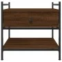 Mesa de centro madera de ingeniería marrón roble 50x50x50 cm de , Mesas de centro - Ref: Foro24-833969, Precio: 46,79 €, Desc...