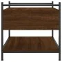 Mesa de centro madera de ingeniería marrón roble 50x50x50 cm de , Mesas de centro - Ref: Foro24-833969, Precio: 46,79 €, Desc...