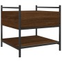 Mesa de centro madera de ingeniería marrón roble 50x50x50 cm by , Coffee table - Ref: Foro24-833969, Price: 47,37 €, Discount: %