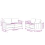 Juego de sofás con cojines 2 piezas cuero sintético negro by , Sofas - Ref: Foro24-3201408, Price: 401,76 €, Discount: %