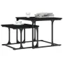 Mesa de centro apilable 2 piezas madera de ingeniería negro de , Mesas de centro - Ref: Foro24-833368, Precio: 31,96 €, Descu...