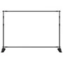 Hintergrundstützen 2 Stück Schwarzstahl 305x243 cm von , Studiomontagen - Ref: Foro24-3187467, Preis: 193,95 €, Rabatt: %