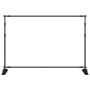 Soportes de telón de fondo 2 uds acero negro 305x243 cm by , studio montages - Ref: Foro24-3187467, Price: 193,39 €, Discount: %