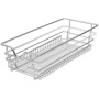 Herausnehmbare Drahtkörbe, 2 Stück, silber, 300 mm. von vidaXL, Behälter für Küchenutensilien - Ref: Foro24-50478, Preis: 54,...