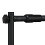 Soportes de telón de fondo 2 uds acero negro 305x243 cm by , studio montages - Ref: Foro24-3187467, Price: 193,39 €, Discount: %