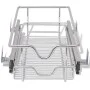 Herausnehmbare Drahtkörbe, 2 Stück, silber, 300 mm. von vidaXL, Behälter für Küchenutensilien - Ref: Foro24-50478, Preis: 64,...