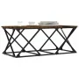 Mesa de centro madera de ingeniería roble ahumado 100x49x40 cm by , Coffee table - Ref: Foro24-835361, Price: 45,31 €, Discou...