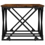 Mesa de centro madera de ingeniería roble ahumado 100x49x40 cm by , Coffee table - Ref: Foro24-835361, Price: 45,81 €, Discou...