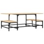 Mesa de centro madera de ingeniería roble Sonoma 100x50,5x40 cm by , Coffee table - Ref: Foro24-835375, Price: 37,11 €, Disco...