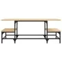 Mesa de centro madera de ingeniería roble Sonoma 100x50,5x40 cm by , Coffee table - Ref: Foro24-835375, Price: 36,78 €, Disco...