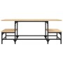 Mesa de centro madera de ingeniería roble Sonoma 100x50,5x40 cm by , Coffee table - Ref: Foro24-835375, Price: 37,11 €, Disco...