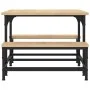 Mesa de centro madera de ingeniería roble Sonoma 100x50,5x40 cm by , Coffee table - Ref: Foro24-835375, Price: 36,78 €, Disco...