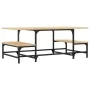 Mesa de centro madera de ingeniería roble Sonoma 100x50,5x40 cm by , Coffee table - Ref: Foro24-835375, Price: 36,78 €, Disco...