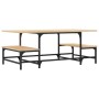 Mesa de centro madera de ingeniería roble Sonoma 100x50,5x40 cm by , Coffee table - Ref: Foro24-835375, Price: 37,11 €, Disco...