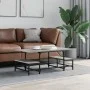 Mesa de centro madera de ingeniería gris Sonoma 100x50,5x40 cm de , Mesas de centro - Ref: Foro24-835377, Precio: 41,95 €, De...
