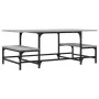 Mesa de centro madera de ingeniería gris Sonoma 100x50,5x40 cm de , Mesas de centro - Ref: Foro24-835377, Precio: 41,95 €, De...