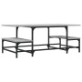 Mesa de centro madera de ingeniería gris Sonoma 100x50,5x40 cm by , Coffee table - Ref: Foro24-835377, Price: 42,37 €, Discou...