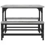 Mesa de centro madera de ingeniería gris Sonoma 100x50,5x40 cm de , Mesas de centro - Ref: Foro24-835377, Precio: 41,95 €, De...
