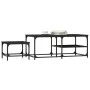Mesas de centro apilables 2 piezas madera de ingeniería negro de , Mesas de centro - Ref: Foro24-835394, Precio: 49,08 €, Des...