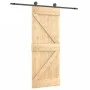 Puerta corredera con herrajes madera maciza de pino 70x210 cm von , Türen - Ref: Foro24-3203058, Preis: 180,74 €, Rabatt: %
