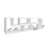Weißer L-förmiger TV-Schrank von vidaXL, TV-Möbel - Ref: Foro24-243066, Preis: 130,09 €, Rabatt: %