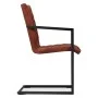 Esszimmerstühle 2 Einheiten braunes Echtleder von , Essstühle - Ref: Foro24-245658, Preis: 337,80 €, Rabatt: %