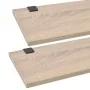 Beiges 7-teiliges Badezimmer- und Waschbeckenmöbelset von vidaXL, Badezimmermöbel - Ref: Foro24-272232, Preis: 362,48 €, Raba...