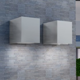 Cubic Outdoor Wall Lamps 2 Pieces by vidaXL, Outdoor lighting - Ref: Foro24-42224, Price: 27,32 €, Discount: %