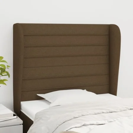 Headboard with light gray fabric ears 103x23x118/128 cm by , Headboards and footboards - Ref: Foro24-3118089, Price: 76,99 €,...