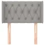 Light gray fabric headboard 83x16x78/88 cm by , Headboards and footboards - Ref: Foro24-3119078, Price: 50,60 €, Discount: %
