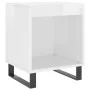 Mesitas noche 2 uds madera ingeniería blanco brillo 40x35x50 cm de , Mesitas de noche - Ref: Foro24-830737, Precio: 49,21 €, ...