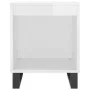 Mesitas noche 2 uds madera ingeniería blanco brillo 40x35x50 cm de , Mesitas de noche - Ref: Foro24-830737, Precio: 49,21 €, ...