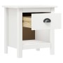 Nachttische 2 Stück Hill massives Kiefernholz 46x35x49,5 cm von vidaXL, Nachttische - Ref: Foro24-288968, Preis: 85,09 €, Rab...