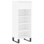 Mueble zapatero madera contrachapada blanco 40x36x105 cm de , Zapateros y organizadores de calzado - Ref: Foro24-831468, Prec...