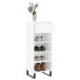 Mueble zapatero madera contrachapada blanco 40x36x105 cm de , Zapateros y organizadores de calzado - Ref: Foro24-831468, Prec...