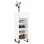 White plywood shoe cabinet 40x36x105 cm by , Shoe racks and shoe organizers - Ref: Foro24-831468, Price: 53,54 €, Discount: %