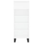 Mueble zapatero madera contrachapada blanco 40x36x105 cm de , Zapateros y organizadores de calzado - Ref: Foro24-831468, Prec...