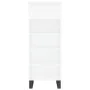 Weißer Schuhschrank aus Sperrholz, 40 x 36 x 105 cm von , Schuhregale und Schuhorganisatoren - Ref: Foro24-831468, Preis: 53,...
