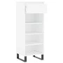 Weißer Schuhschrank aus Sperrholz, 40 x 36 x 105 cm von , Schuhregale und Schuhorganisatoren - Ref: Foro24-831468, Preis: 53,...
