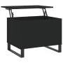 Couchtisch aus schwarzem Sperrholz, 60 x 44,5 x 45 cm von , Couchtisch - Ref: Foro24-830957, Preis: 57,15 €, Rabatt: %