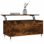 Mesa de centro madera contrachapada roble ahumado 90x44,5x45 cm de , Mesas de centro - Ref: Foro24-830969, Precio: 67,86 €, D...