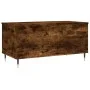 Couchtisch aus geräuchertem Eichensperrholz, 90 x 44,5 x 45 cm von , Couchtisch - Ref: Foro24-830969, Preis: 66,82 €, Rabatt: %