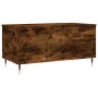 Mesa de centro madera contrachapada roble ahumado 90x44,5x45 cm de , Mesas de centro - Ref: Foro24-830969, Precio: 67,86 €, D...