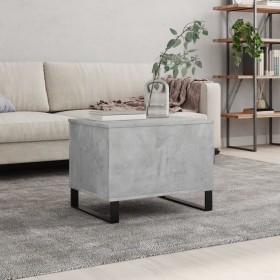 Betongrauer Couchtisch aus Sperrholz, 60 x 44,5 x 45 cm von , Couchtisch - Ref: Foro24-830960, Preis: 67,72 €, Rabatt: %