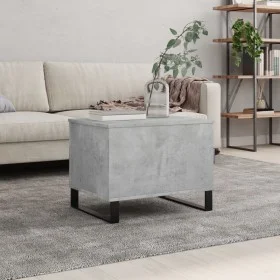 Concrete gray plywood coffee table 60x44.5x45 cm by , Coffee table - Ref: Foro24-830960, Price: 66,71 €, Discount: %