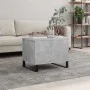 Mesa de centro madera contrachapada gris hormigón 60x44,5x45 cm de , Mesas de centro - Ref: Foro24-830960, Precio: 66,71 €, D...